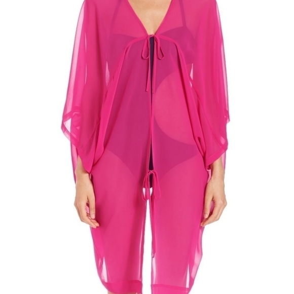 L'Agent by Agent Provocateur Rosana Coverup Size O/S NWT - Picture 6 of 12